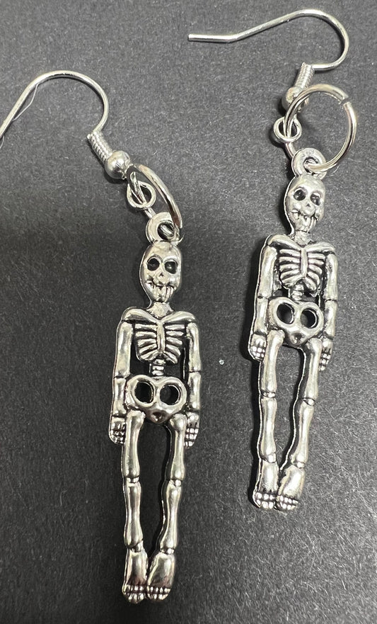 Skeleton earrings